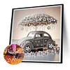 Umbrella Car - Crystal Rhinestone Diamond Painting