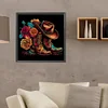 Diamond Painting-DIY Full Round Drill Flower Cowboy Boots（40*40CM)