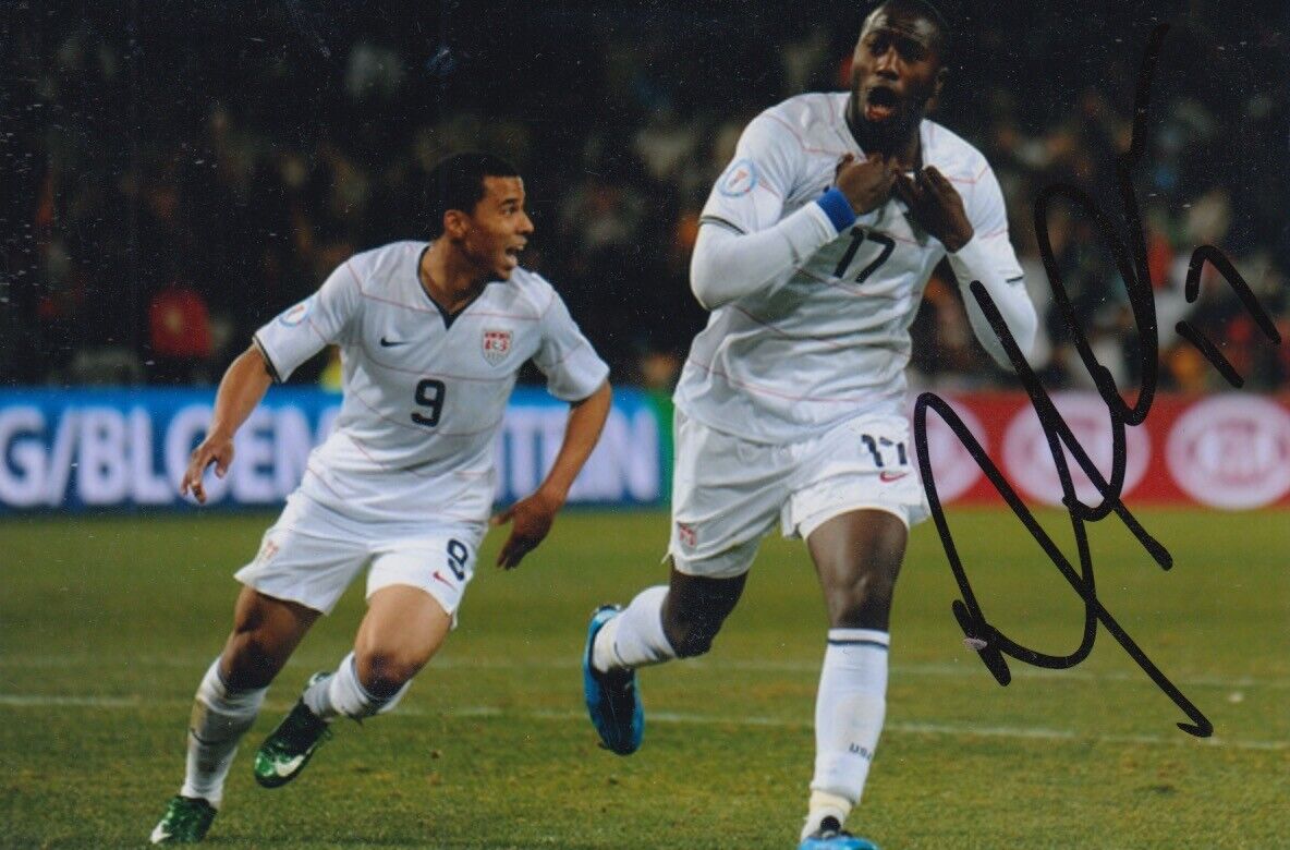 JOZY ALTIDORE HAND SIGNED 6X4 Photo Poster painting USA FOOTBALL AUTOGRAPH