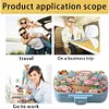 (US Local)Flower Diamond Painting Kit Square Pill Box Portable Medicine Storage Box