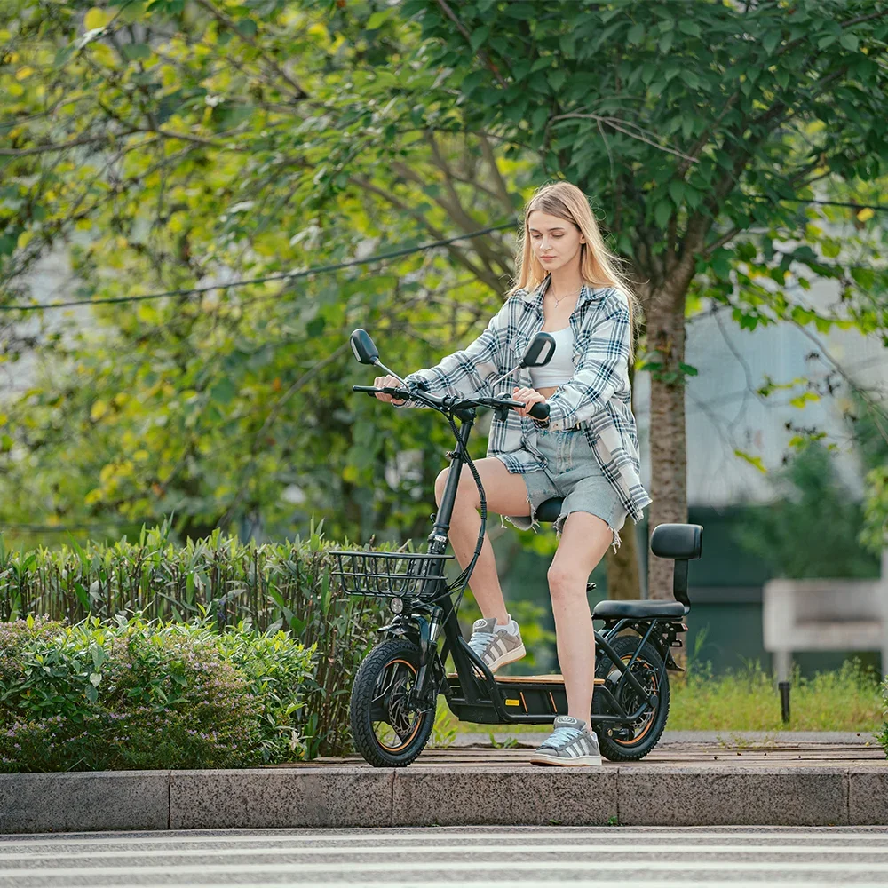 Kukirin C1 Pro Foldable Electric Scooter 48V 26Ah Battery 500W Motor 45km/H Max Speed