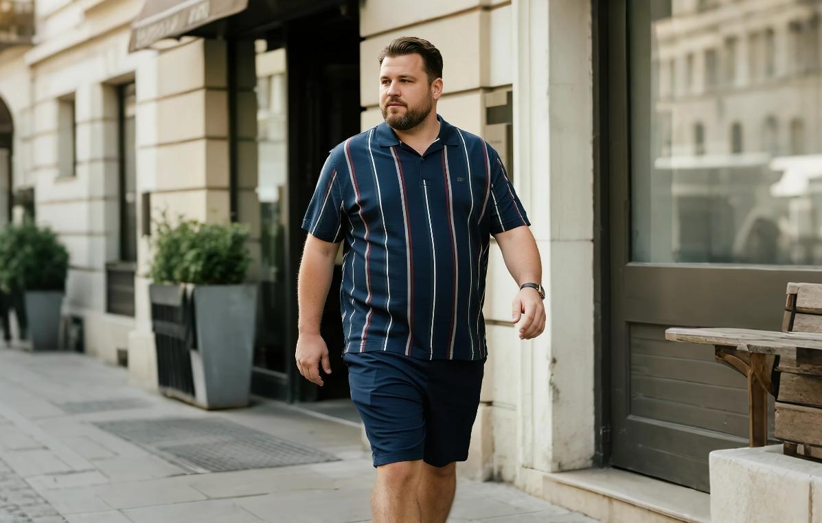 vertical big and tall short sets