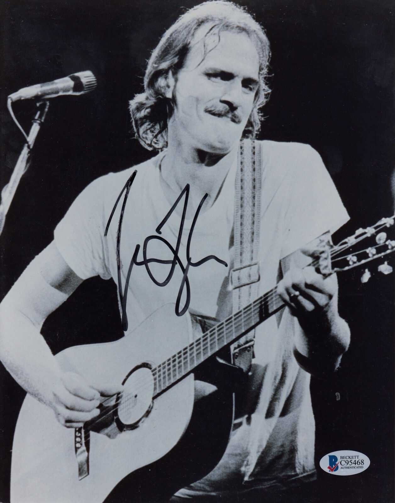 James Taylor #0 8x10 Signed 8x10 Photo Poster painting Beckett Certified 031818