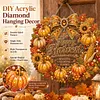 DIY Diamond Painting Xmas Hanging Ornament Pendant Acrylic Double Sided Print Decor Kit