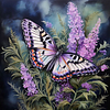 Diamond Painting-DIY Full Round Drill Butterfly