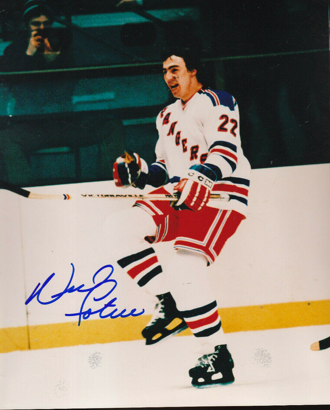 10 LOT NICK FOTIU AUTOGRAPH SIGNED 8X10 Photo Poster paintingS NEW YORK RANGERS