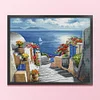 [Brand]Santorini - 14CT Stamped Cross Stitch - 48*42cm