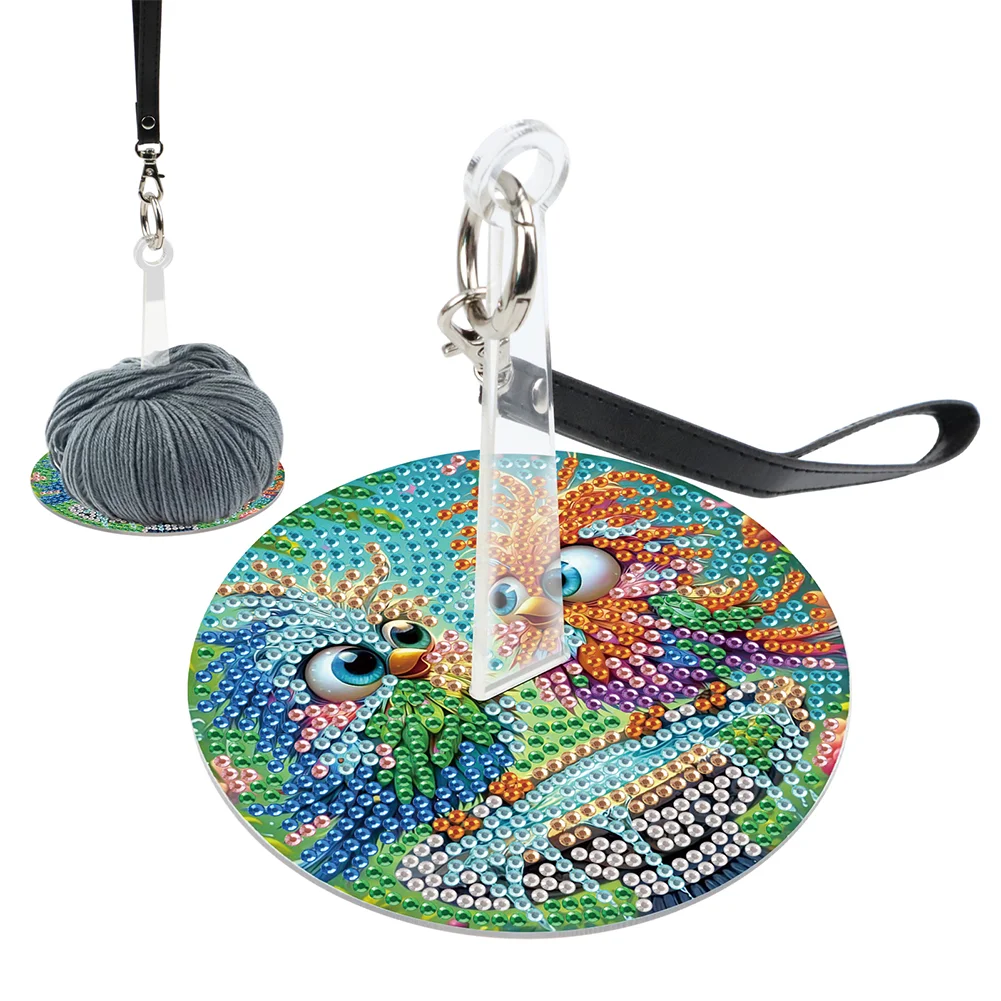DIY 5D Diamond Painting Kit Wrist Yarn Holder Diamond Art Yarn Holder (Bird D)