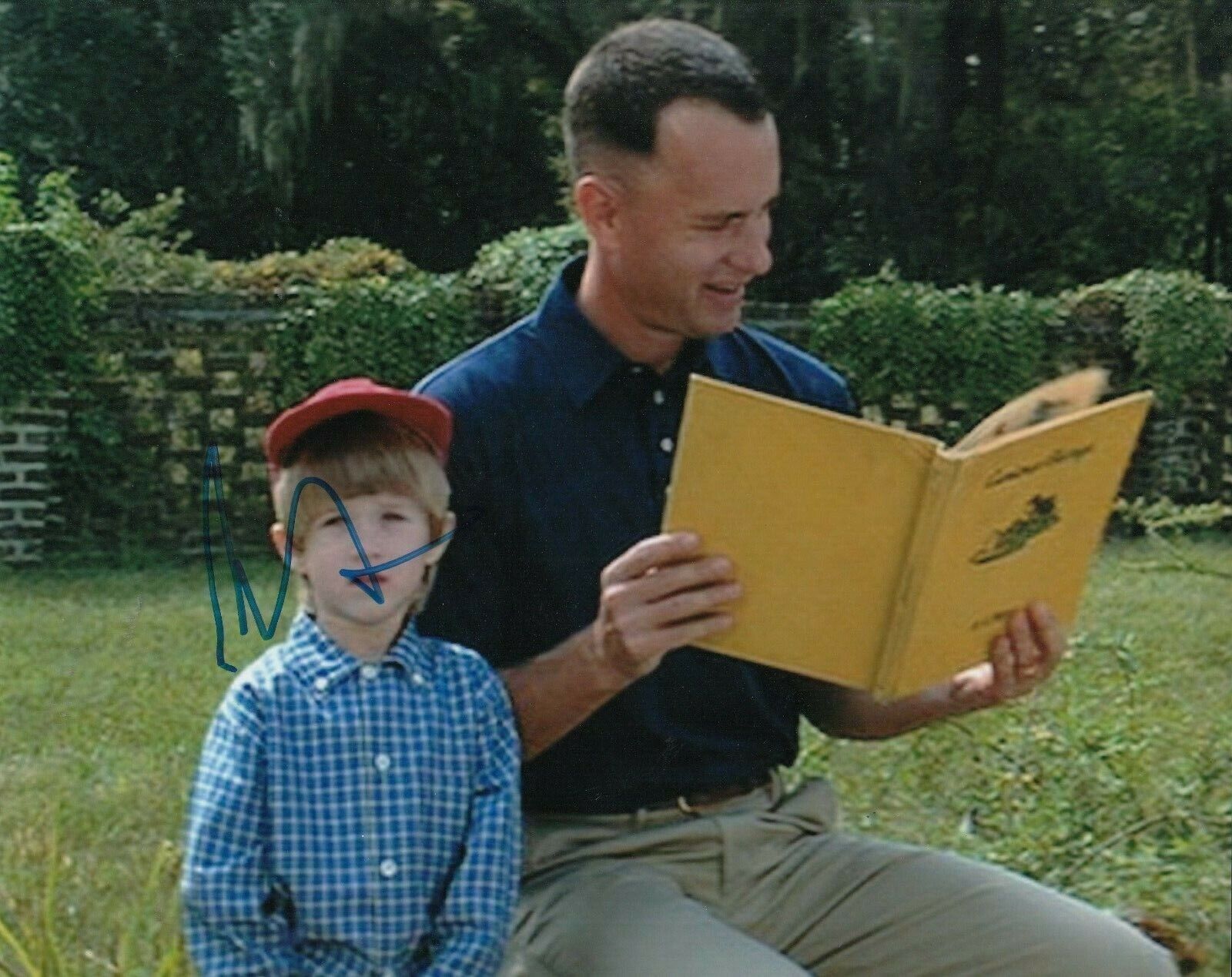 HALEY JOEL OSMENT signed (FORREST GUMP) Movie 8X10 Photo Poster painting Forrest Junior W/COA #4