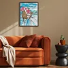 Romance By Sea-14CT Stamped Cross Stitch 33*44cm/12.99*17.32in tapestrymarket