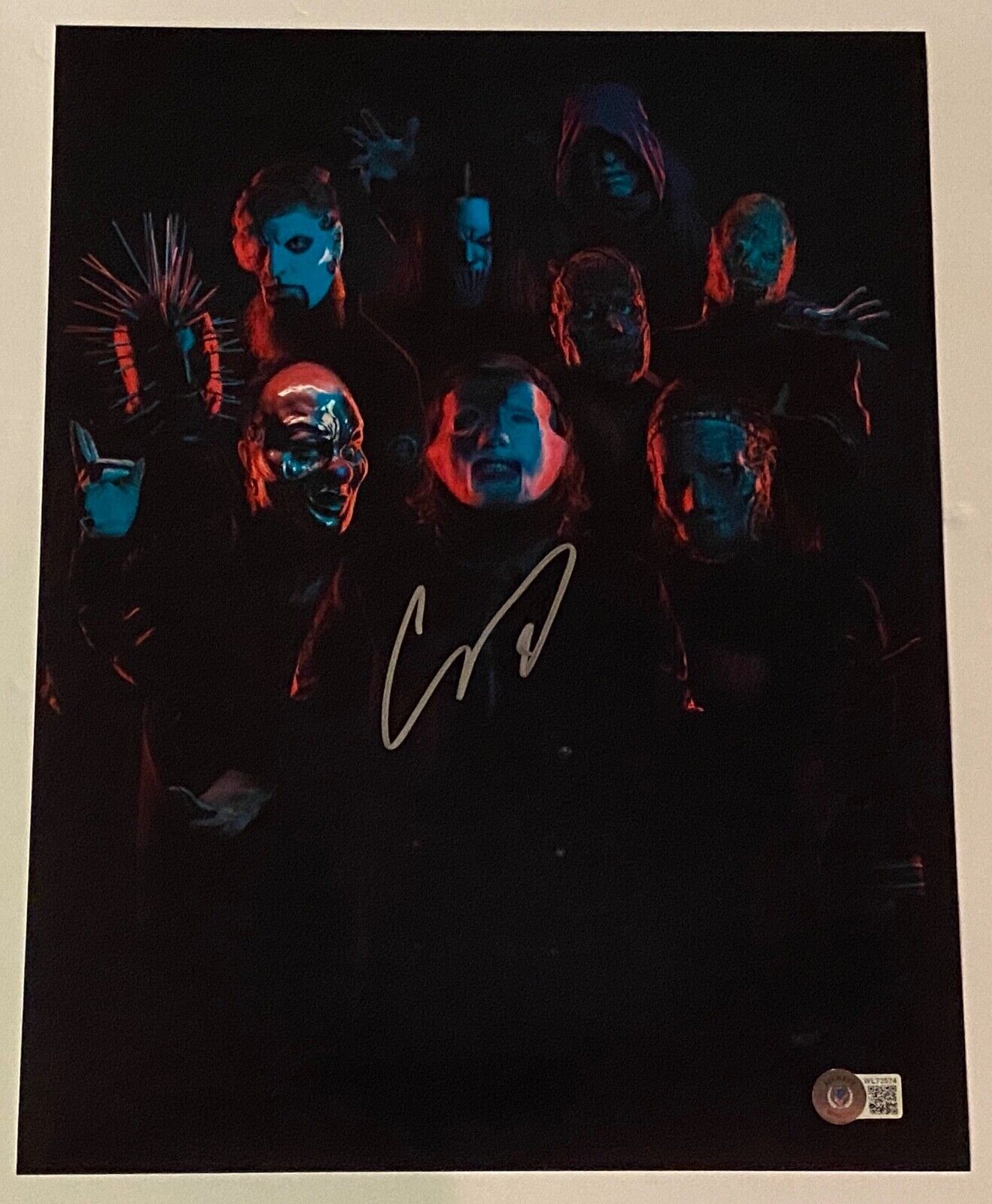 Corey Taylor Signed Autograph 11x14 Photo Poster painting Slipknot Stone Sour Proof Beckett COA