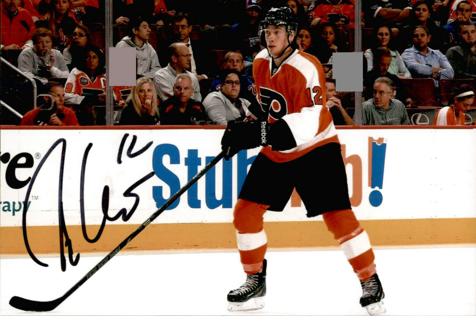 Michael Raffl SIGNED 4x6 Photo Poster painting PHILADELPHIA FLYERS #5