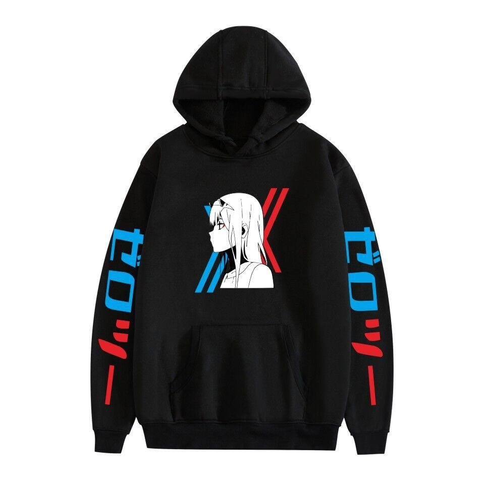 Darling In The Franxx Zero Two 02 Hoodie Pullover weebmemes