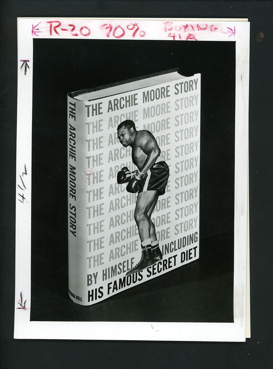 The Archie Moore Story Book Press Photo Poster painting