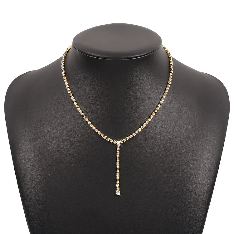 Evening Rhinestone Necklace