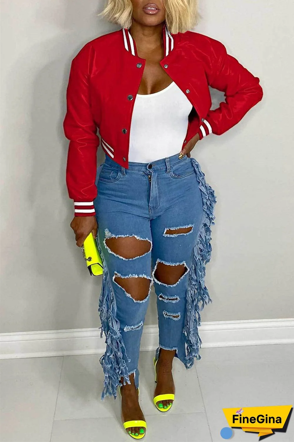 Black Casual Solid Patchwork Conventional Collar Outerwear