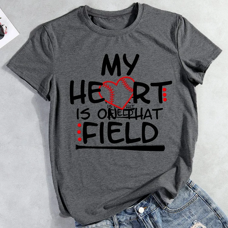 AL™ My Heart Is On That Field T-Shirt-012901-Annaletters