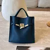 Soft cowhide handbag/crossbody bag, Birkin Kelly vintage tote bag