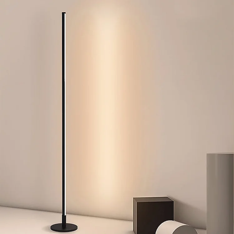 Nordic Minimalist Tricolor Dimming LED Floor Lamp for Bedroom Apartment Living Room