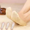 3 paires Chaussettes invisibles antid&eacute;rapantes