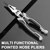 8/9inch Multifunctional Diagonal Pliers Steel Wire Pliers Electrician Hand Tools