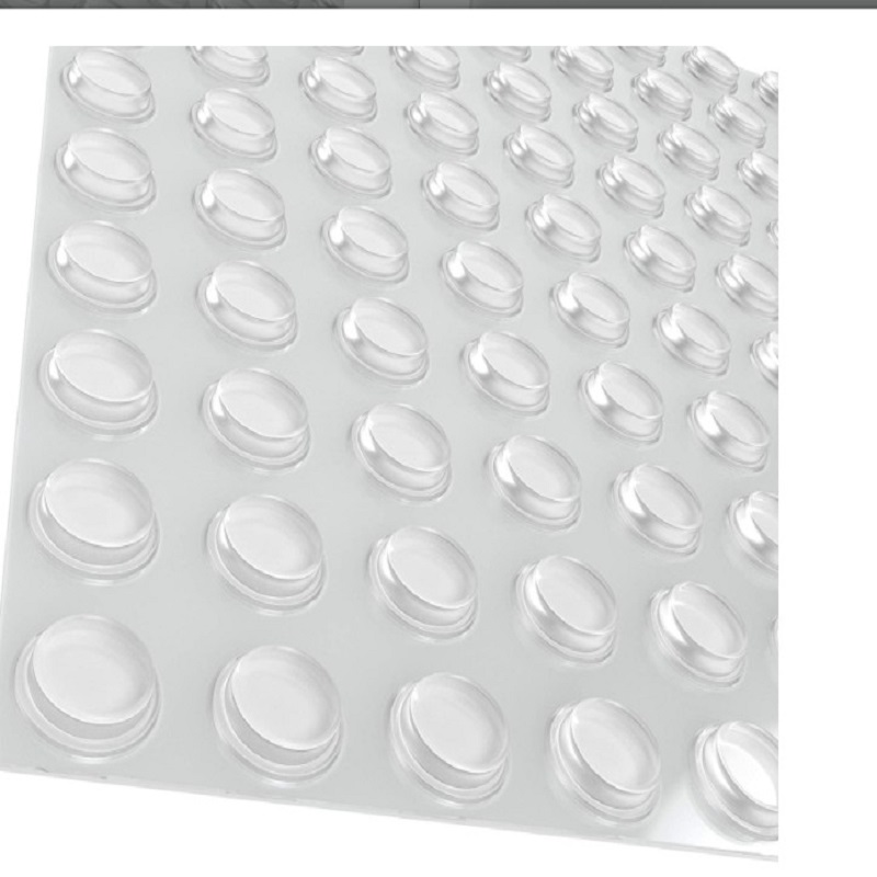 

Hemispherical self-adhesive silicone feet, 501 Original