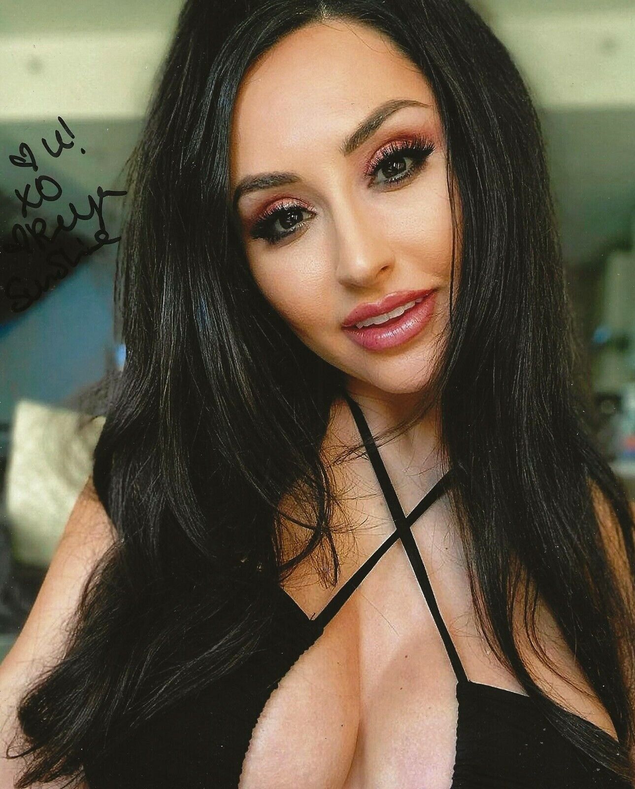 Reya Sunshine Adult Video Star signed Hot 8x10 Photo Poster painting autographed Model 8