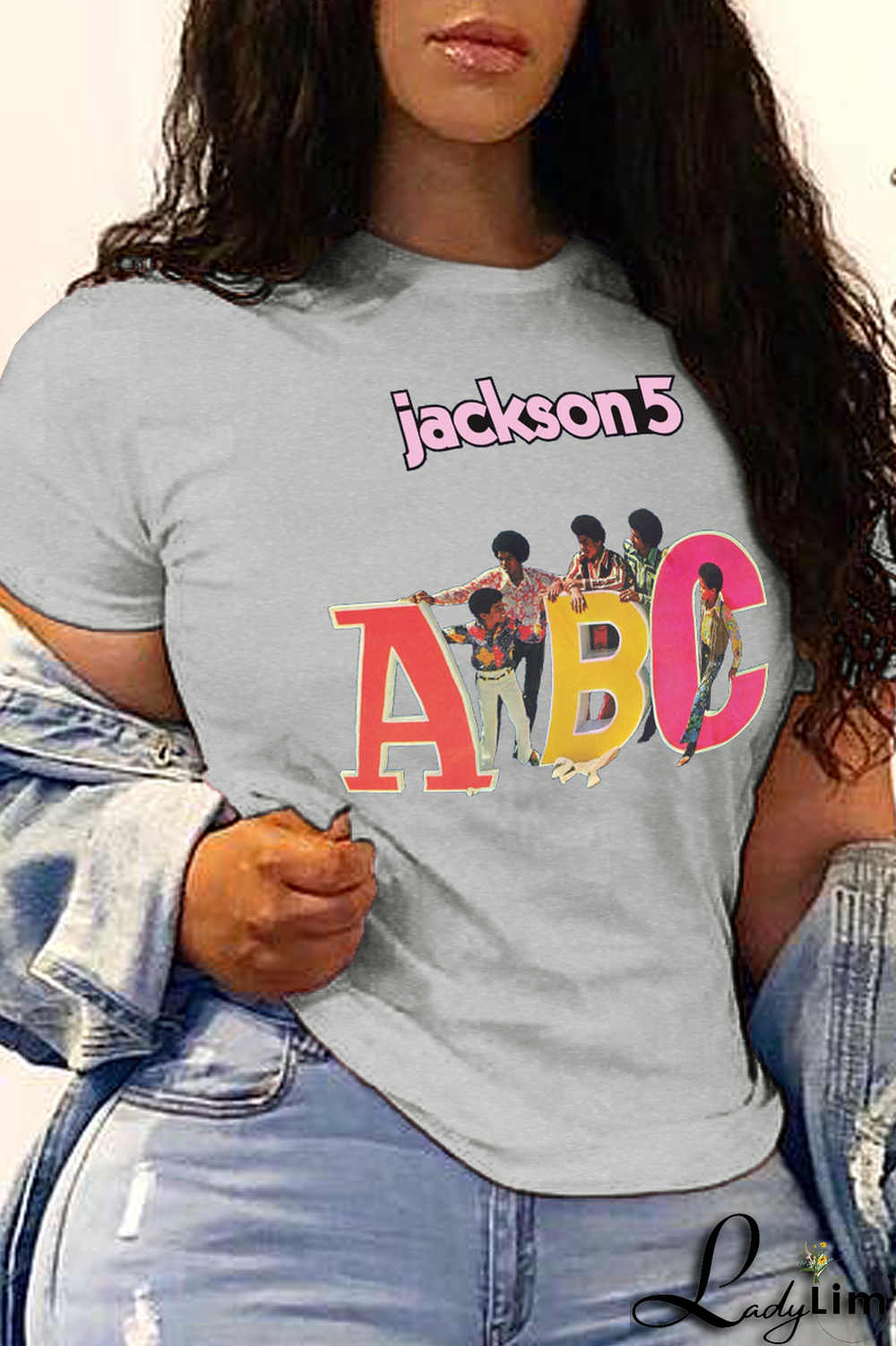 Red Casual Daily Print Patchwork Letter O Neck T-Shirts