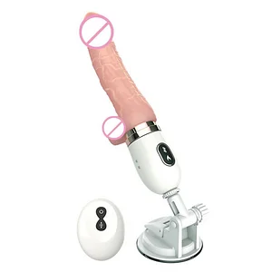 Telescopic Penile Masturbation Machine – Women's Electric Dildo with Heating