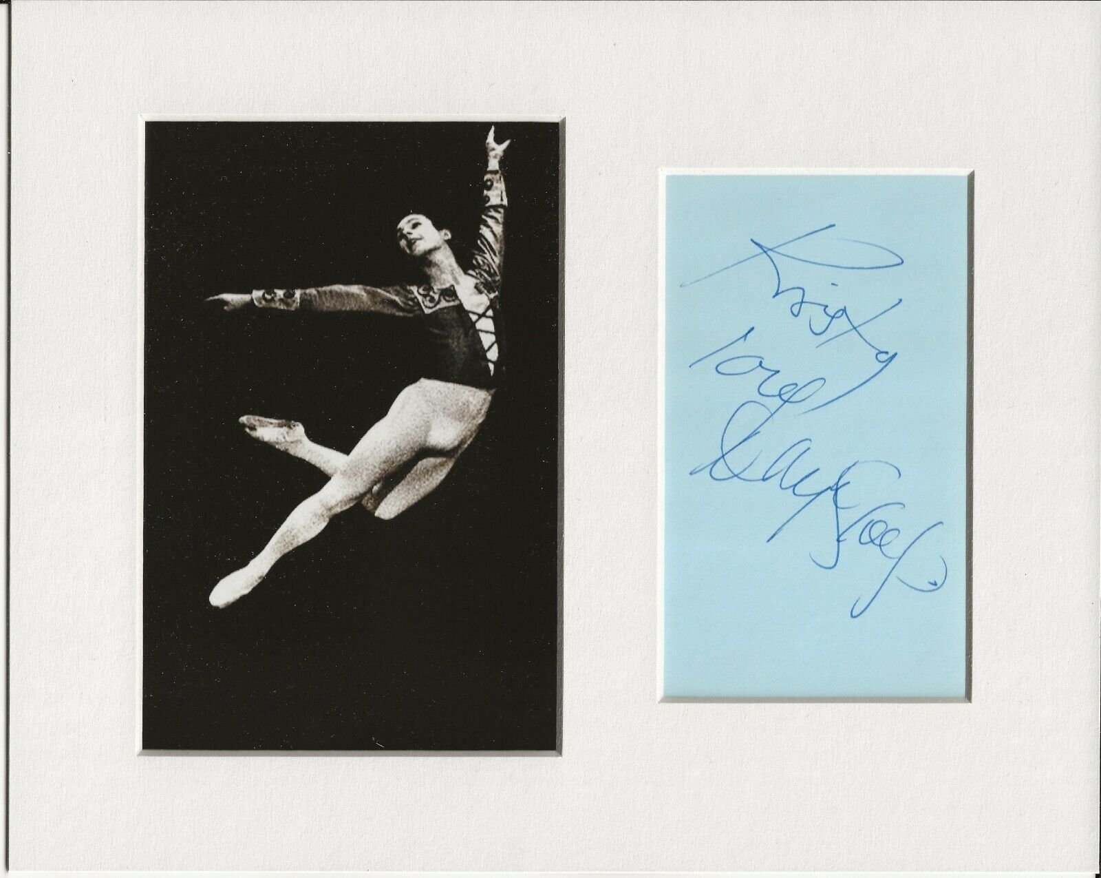 Wayne Sleep dancer genuine authentic autograph signature and Photo Poster painting AFTAL COA