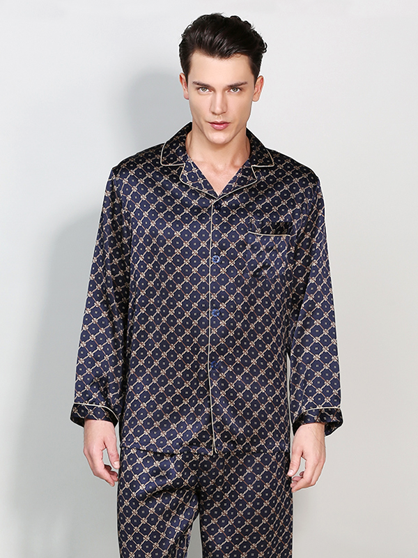 19 Momme Best Silk Pajamas For Men-Chouchouhome