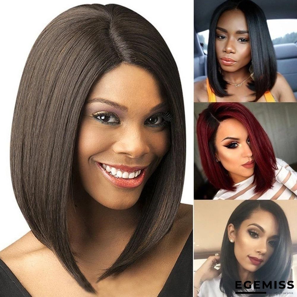 European and American Short Hair Bobo Head Synthetic Hair Cover | EGEMISS