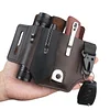 Cowhide EDC Tool Set Outdoor Multi-Function Sheath Tool Bag Flashlight Case