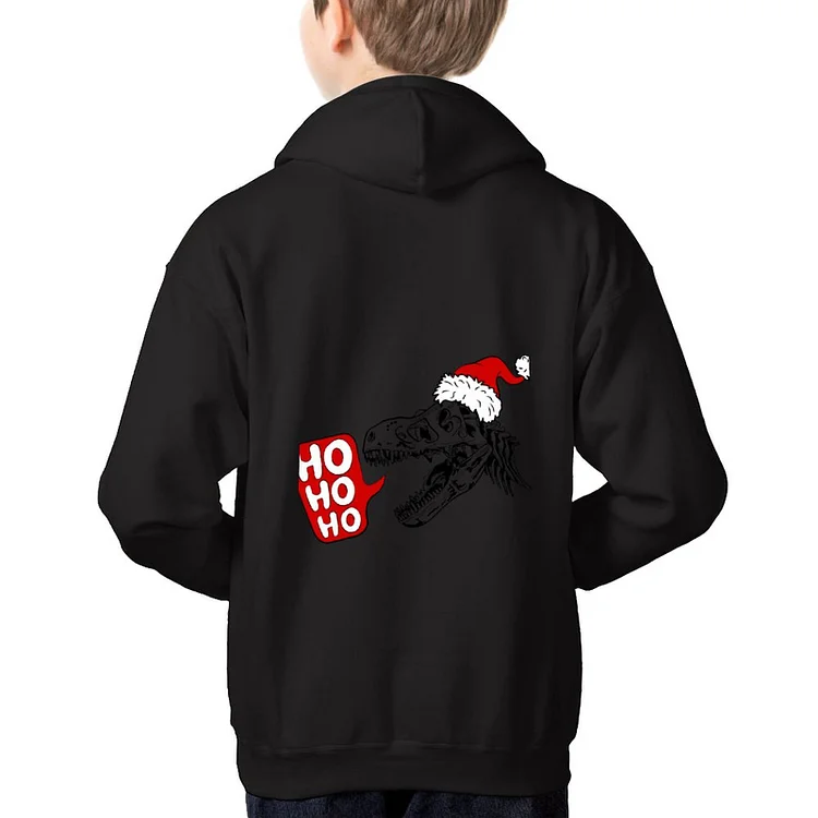 Children's Hoodie Christmas Hat, Dinosaur