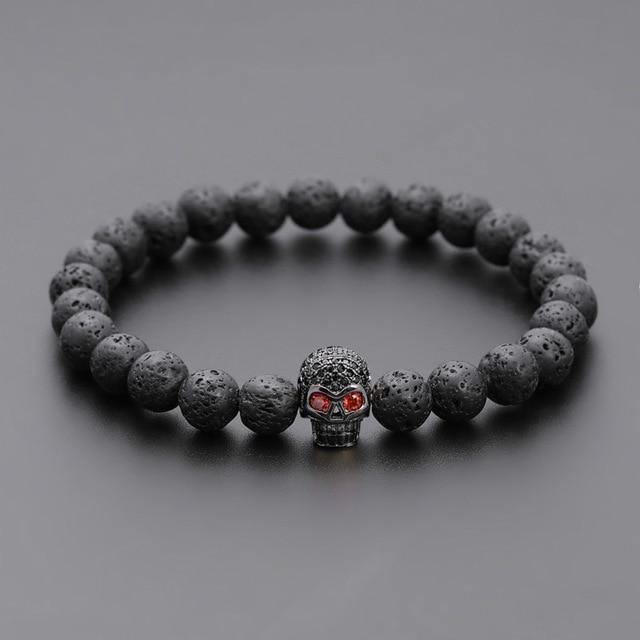 Skull Stone Bracelet