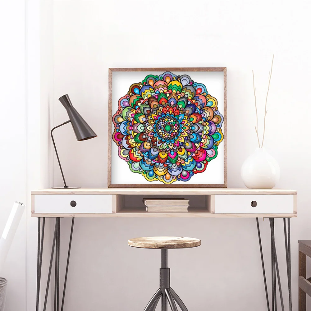Diamond Painting - Full Round Drill - Mandala(30*30cm)