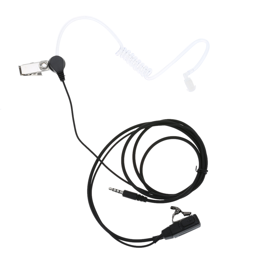 

3.5mm Acoustic Air Tube Earpiece PTT Headset Anti-Radiation for Samsung, 501 Original