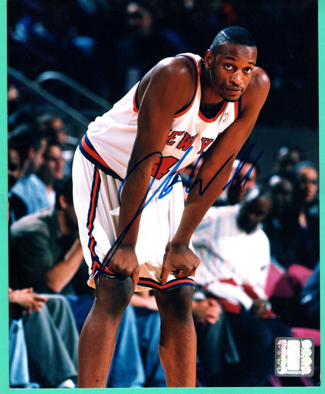 John Wallace NBA New York Knicks Hand Signed Autograph 8x10 Photo Poster painting NBA Hologram