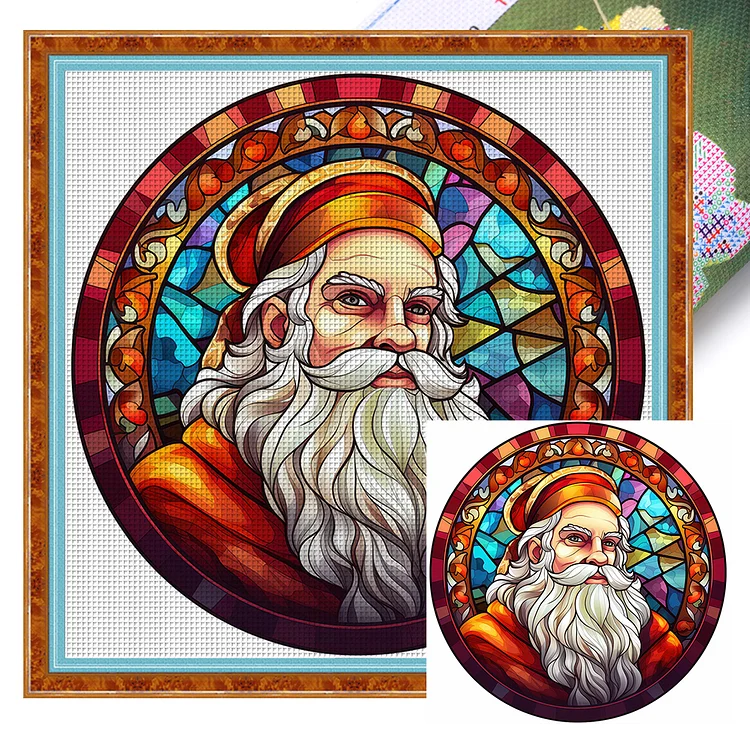 Santa Claus - Printed Cross Stitch 11CT 40*40CM