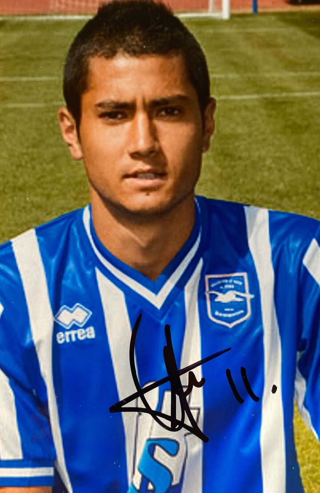 Christian Baz Hand Signed 6X4 Photo Poster painting - Brighton & Hove Albion