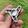Classic Three-Leaf Wild Boar Finger Tip Gyroscope Decompression Toy Handmade Copper Finger Gyroscope Rotating EDC Manual Spinner Decompression Toy