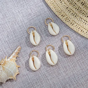Vacation conch girl hair clip