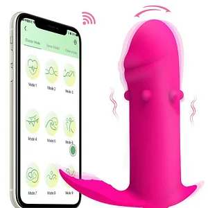 Wearable Realistic Dildo Vibrator Clitoris G Spot Stimulator App Control