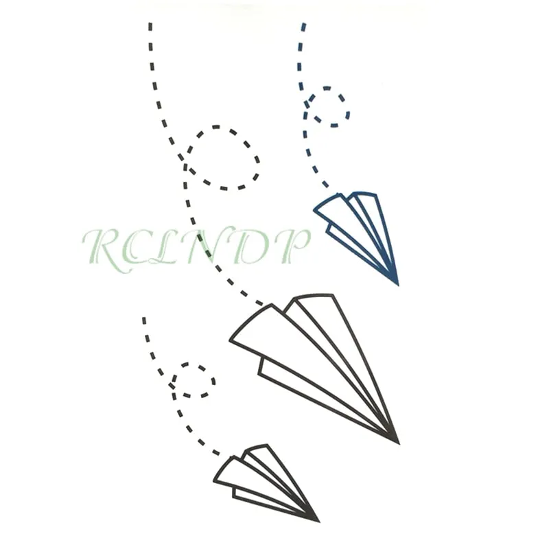 Waterproof Temporary Tattoo cute Pause Fast forward key Music key tatto Water Transfer fake tatoo 10.5*6 cm for man woman