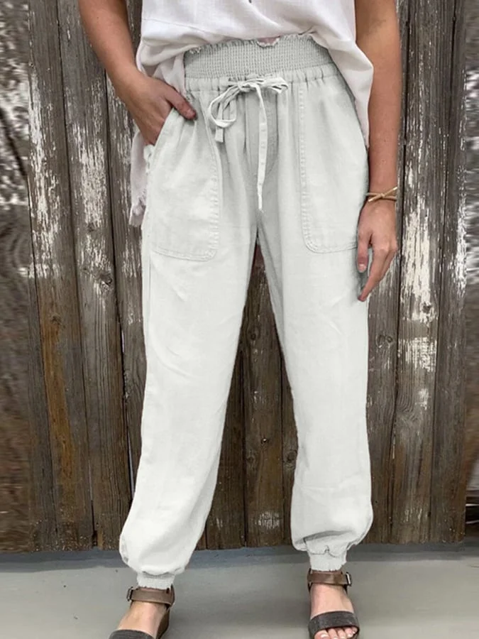 🔥Buy 3 Get 10% Off🔥Women's Pocket Loose  Casual Pants