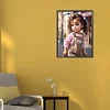Diamond Painting-5D Full Round Drill Sweet Cool Girl