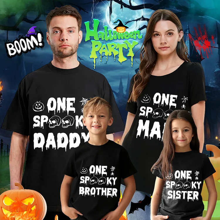 Halloween Parent-chlid T-shirt-BSLY0048