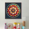 Circular-11CT Stamped Cross Stitch 50*50cm