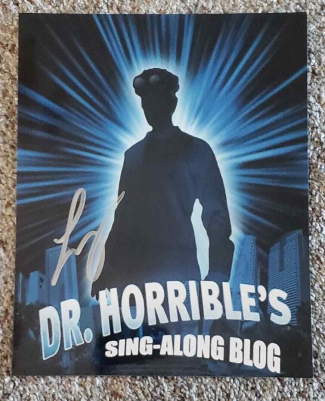 Felicia Day: Dr. Horrible's Signed 8x10 Photo Poster painting.