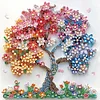 Papier Quilling Baum des Lebens - speziell geformtes Diamond Painting - 30*30cm